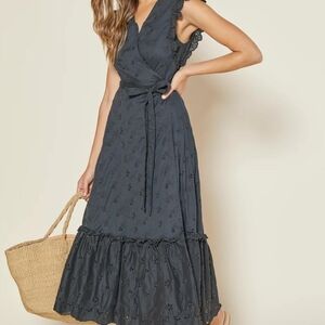 Outerknown Black Maxi Dress